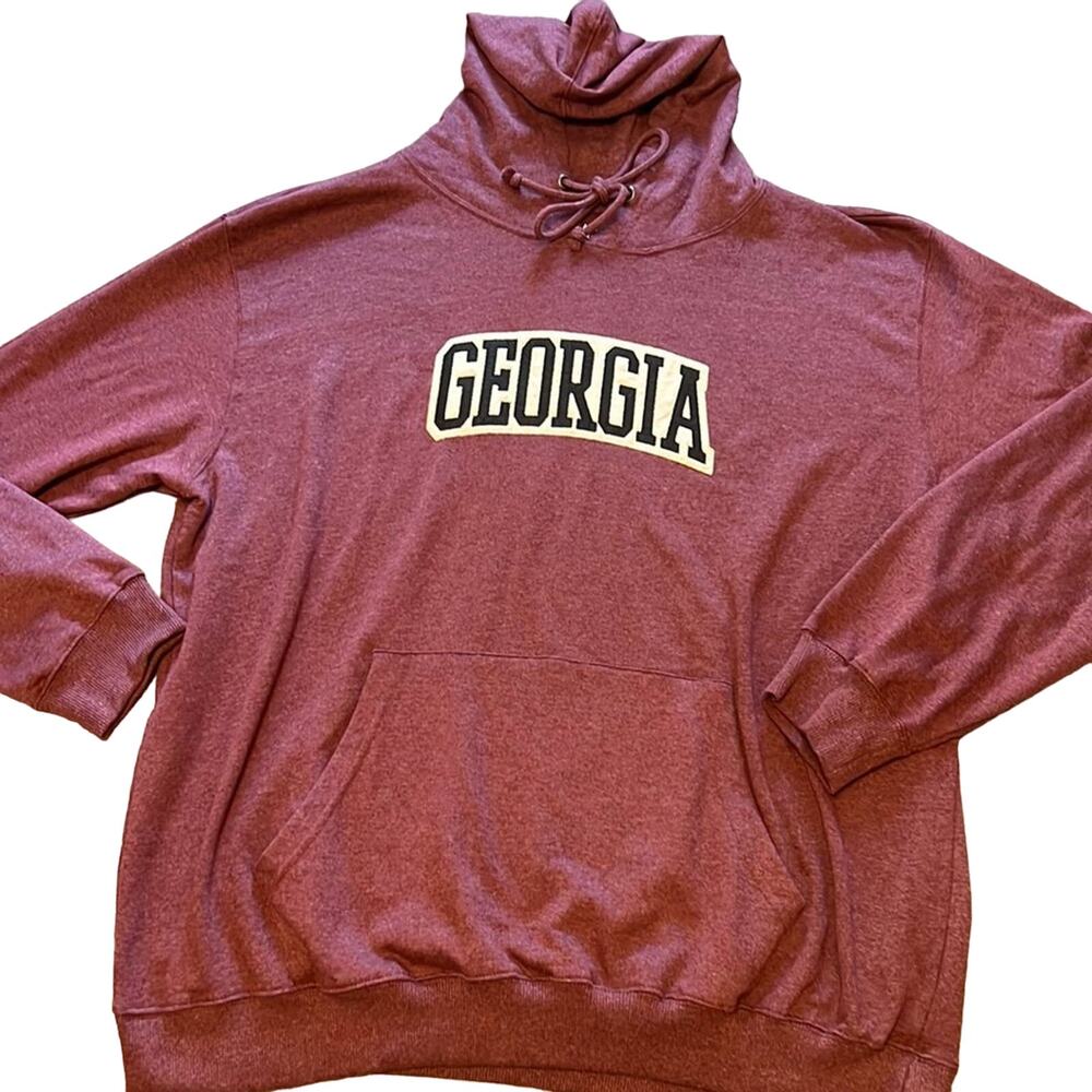 Georgia sweatshirt hoody hoodie American crown size 2XL XXL